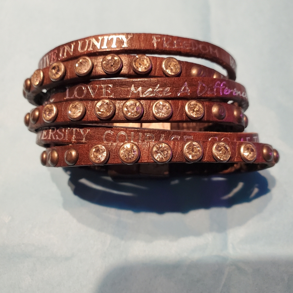 Good works make a difference bracelet